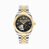 Shop Automatikuhr mit 36 mm und Lilienemblem in Bicolour Damen Uhren|Damenuhren